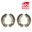 Febi 29191 Brake Shoe Set Rear High Performance Fits Opel Corsa 2006 - 2014