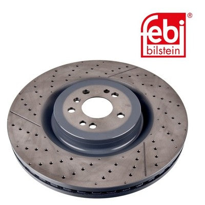 Febi 107723 Brake Disc Front Premium Fits Mercedes-Benz GLE 2015 - 2019