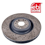 Febi 107723 Brake Disc Front Premium Fits Mercedes-Benz GLE 2015 - 2019