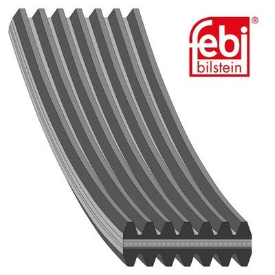 Febi 34463 Auxiliary Belt Premium Fits VW Transporter/Caravelle 2000 - 2003