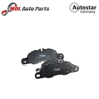 AutoStar Germany Front Brake Pads 99735193809 for Porsche 911 Boxster Cayman