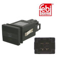 Febi 17874 Switch Plastic Black Premium Durable Fits VW Golf 1991 - 1997