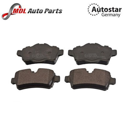 AutoStar Germany Rear Ceramic Brake Pads 34216778327 for BMW MINI R55 R56 R57