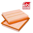 Febi 100358 Air Filter Set Premium Fits Mercedes-Benz S-Class 2009 - 2013
