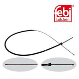 Febi 36348 Premium Brake Cable Left Rear Right Fits Seat Ibiza 2012-2015