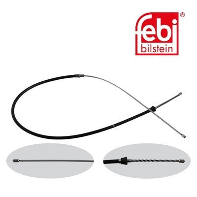 Febi 36348 Premium Brake Cable Left Rear Right Fits Seat Ibiza 2012-2015