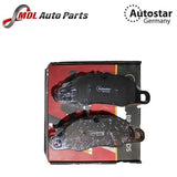 Autostar Germany For Porsche BRAKE PAD CERAMICS 98135193900
