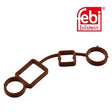 Febi 44481 Gasket Front Premium High Performance Fits VW Golf 2011-2012