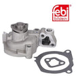Febi 01283 Water Pump Cast Aluminium Standard Fits Ford Fiesta 1984 - 1989