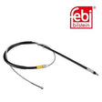 Febi 108021 Brake Cable Left Rear Right Durable Fits BMW 3 Series 2013-2019