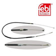 Febi 10592 Brake Cable Left Rear Right Fits Mercedes-Benz T1/TN 1982-1989