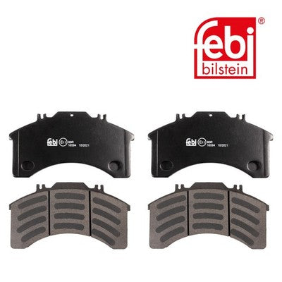 Febi 16594 Brake Pad Set Front Axle Premium Grade Durable High Performance