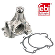 Febi 09512 Water Pump Cast Aluminium Fits Mercedes-Benz E-Class 1994 - 1995