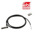 Febi 103769 ABS Sensor Rear Axle Left Right With Bush Premium High Performance
