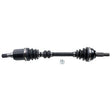 Febi 184707 Drive Shaft Front Left With Nut Fits Nissan Qashqai +2 2010 - 2013