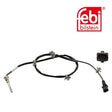 Febi 100841 Exhaust Gas Temperature Sensor Fits Opel Mokka / Mokka X 2012 - 2019