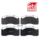 Febi 116233 Brake Pad Set Rear Axle Front Axle With Fastening Material Premium