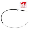 Febi 106231 Premium Brake Cable Left Rear Durable Fits Peugeot 308 2013-2021