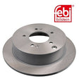 Febi 31362 Brake Disc Rear High Performance Fits Hyundai ix35 2013 - 2015