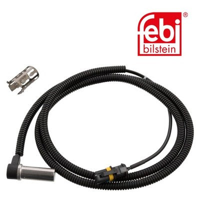 Febi 107660 ABS Sensor Front Axle Right With Bush Premium High Performance