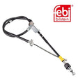 Febi 106950 Brake Cable Rear Right Fits Toyota LandCruiser Prado 2015 - 2025