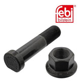 Febi 07946 Wheel Stud Steel With Nut Phosphatized Premium Grade High Performance