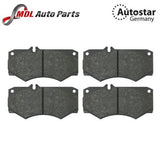 AutoStar Germany Front Brake Pad Set 0084204020 for Mercedes-Benz G-Class W463