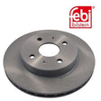 Febi 30637 Brake Disc Front High Performance Fits Daihatsu YRV 2001 - 2024