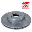 Febi 105720 Brake Disc Front Axle Premium Fits BMW 3 Series 2013 - 2019