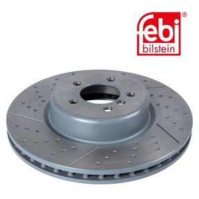 Febi 105720 Brake Disc Front Axle Premium Fits BMW 3 Series 2013 - 2019