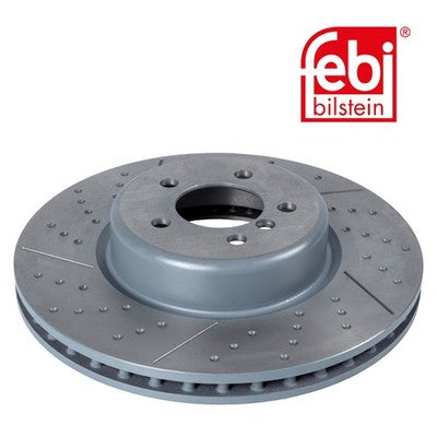 Febi 105720 Brake Disc Front Axle Premium Fits BMW 3 Series 2013 - 2019