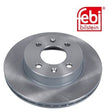 Febi 31767 Brake Disc Front High Performance Fits Hyundai Accent 2000 - 2005