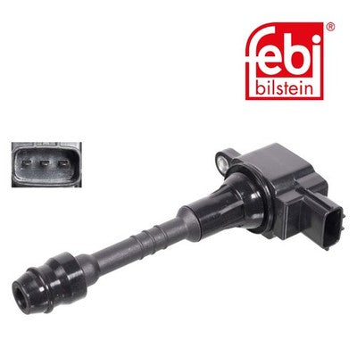 Febi 106148 Ignition Coil Premium Quality Fits Nissan Almera Tino 2000 - 2006