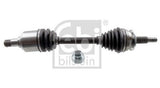 Febi 185597 Drive Shaft Front Axle Left With Nut Fits Toyota Verso 2009 - 2018