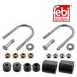 Febi 07207 Anti Roll Bar Bush Kit Front Axle Fits Mercedes-Benz T1 1982 - 1990