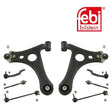 Febi 33108 Control Arm Kit Front Left Right Fits Mercedes-Benz A-Class 1999 - 04