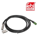Febi 104525 ABS Sensor Rear Axle Left Right With Bush Premium High Performance