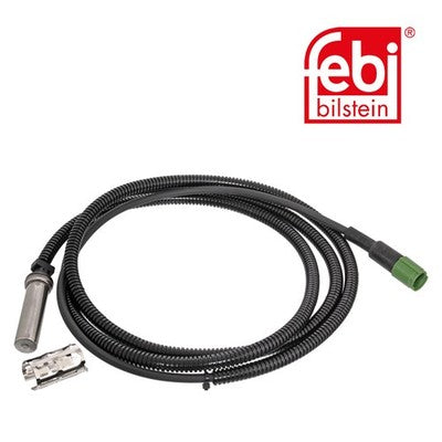 Febi 104525 ABS Sensor Rear Axle Left Right With Bush Premium High Performance