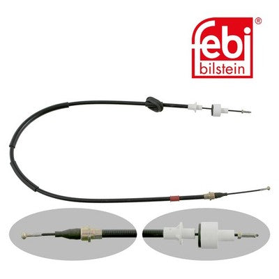 Febi 06236 Clutch Cable Premium High Performance Fits Ford Transit 1985 - 1989
