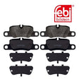 Febi 116174 Brake Pad Set Rear Durable Premium Fits Porsche 911 2011 - 2019