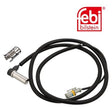 Febi 107659 ABS Sensor Front Axle Left With Bush Premium Grade High Performance