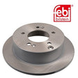 Febi 31491 Brake Disc Rear High Performance Fits Hyundai ix35 2013 - 2015