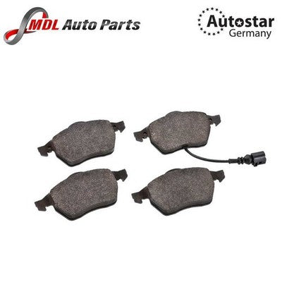 Brake Pads JZW698151B for Audi A3, Q2, Q3, Volkswagen Tiguan I, Passat B7, Golf