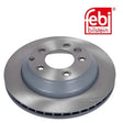 Febi 28157 Brake Disc Rear Axle High Performance Fits Audi Q7 2011 - 2015