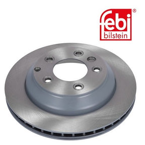 Febi 28157 Brake Disc Rear Axle High Performance Fits Audi Q7 2011 - 2015
