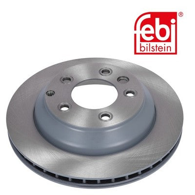 Febi 28157 Brake Disc Rear Axle High Performance Fits Audi Q7 2011 - 2015