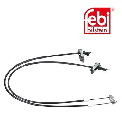 Febi 101800 Premium Brake Cable Left Rear Right Fits Ford Focus 1999-2004