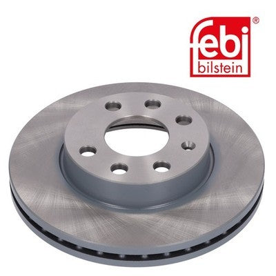 Febi 19508 Brake Disc Front High Performance Fits Opel Corsa 2000 - 2003