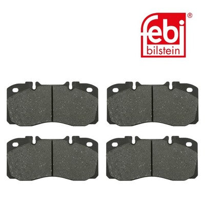 Febi 16598 Brake Pad Set Front Rear Axle Premium Grade High Performance