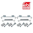 Febi 34156 Brake Shoe Spring Repair Kit Premium Fits BMW 1 Series 2011 - 2015